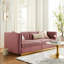 Causeuse modulaire en velours Sanguine Channel-627604387