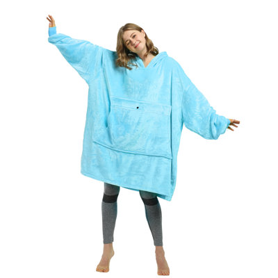Surdimensionné Catalonia Sweat à capuche avec couverture, molleton portable, cadeau pour adultes hommes femmes