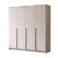 4 Door Manufactured Wood Wardrobe