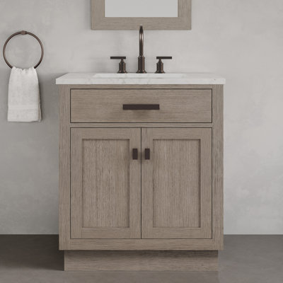 Meuble-lavabo simple Breshey