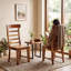 Chaise d'appoint en bois massif Kirkland-139046468