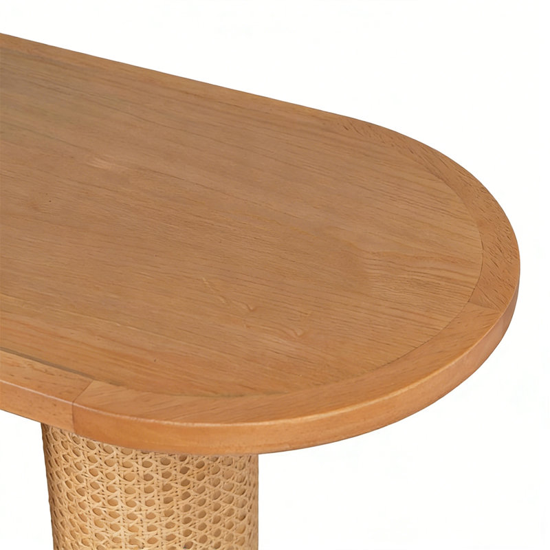 Console de campagne rétro et minimaliste, H 33,46 po x l 70,87 po x P 15,75 po