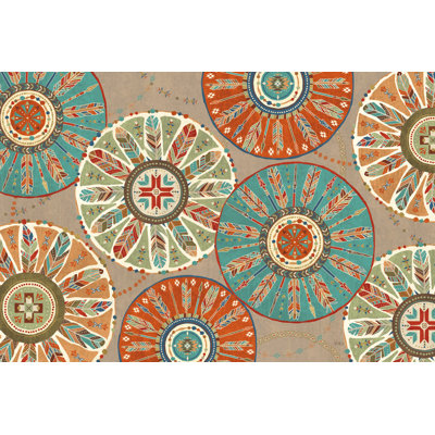 «Southwest at Heart X» par Véronique Charron - impression sur toile tendue