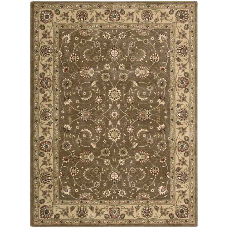Tapis décoratif taupe oriental Merton