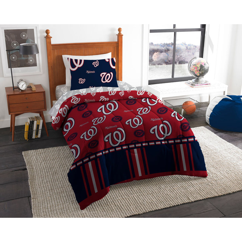 MLB Washington Nationals Rotary Bed In A Bag Set