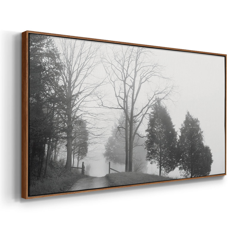 Tennessee Morning - Toile tendue avec châssis, prête à accrocher, H 17 po x l 33 po, Noyer