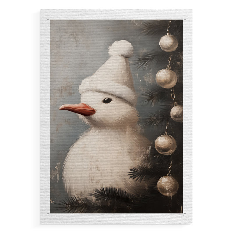 Art des Fêtes de Noël - série 2-CLxxxi - impression sur toile seulement - non encadrée, H 12 po x l 8 po