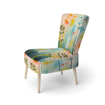 Chaise d'appoint Abstract Botanicals