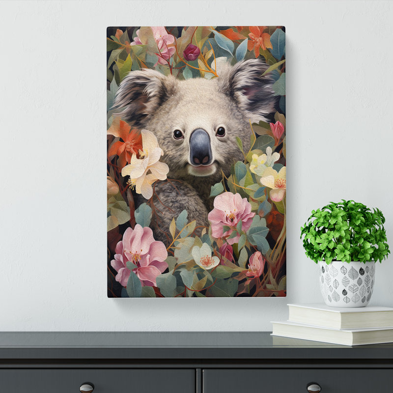 Koala Bear Dadaism - No Frame Print, 50cm H x 35cm W x 3cm D