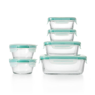 6 Container Food Storage Set