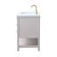 Ensemble de meuble-lavabo simple 42 po Vicini-908146825