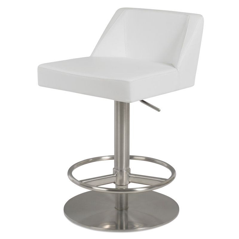 Prisma Piston Full Footrest, Orange, Polished