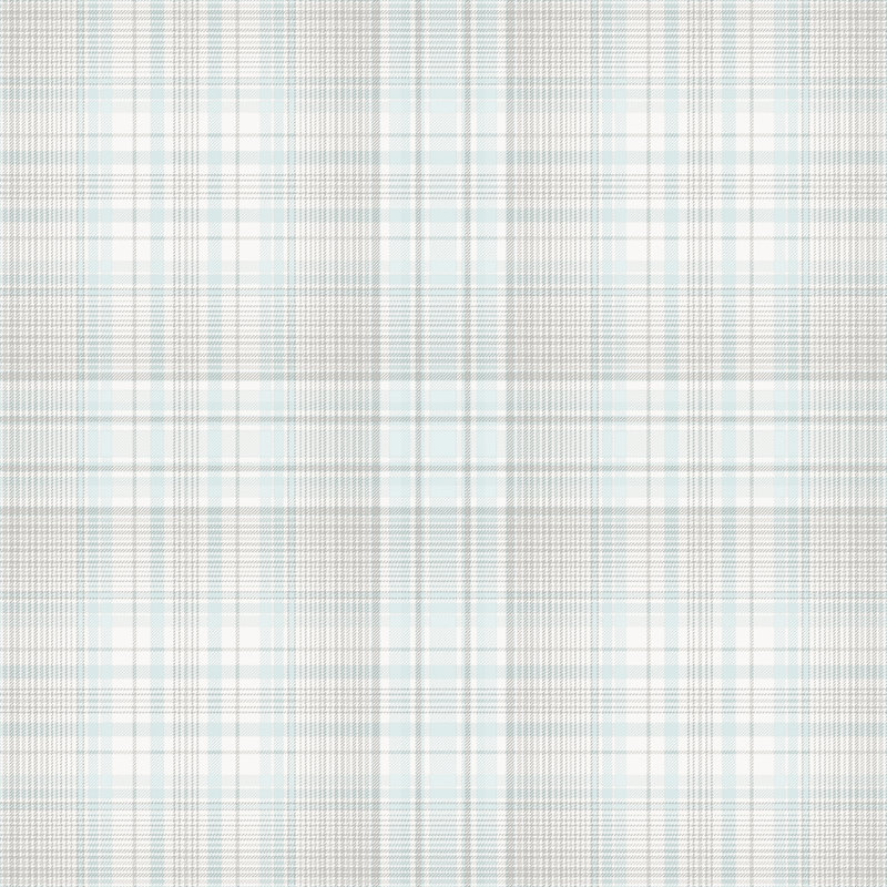 Rouleau de papier peint à carreaux 33 pi x 20,5 po , Turquoise
