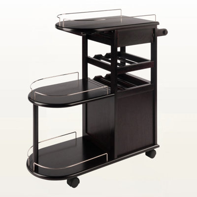 Burchard Espresso Entertainment Cart
