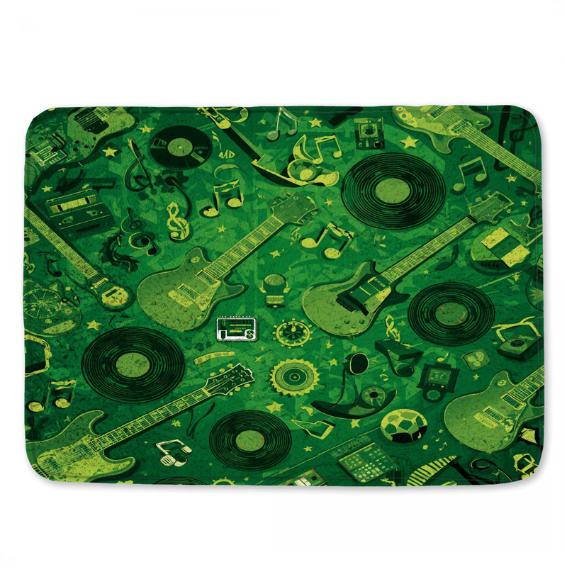 Tapis de bain Green, 34in W x 21in L