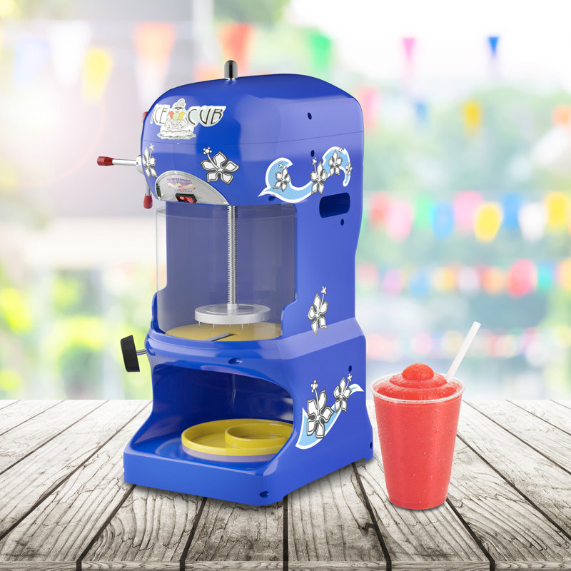 Great Northern Blue Stainless Steel Snow Cone Maker
