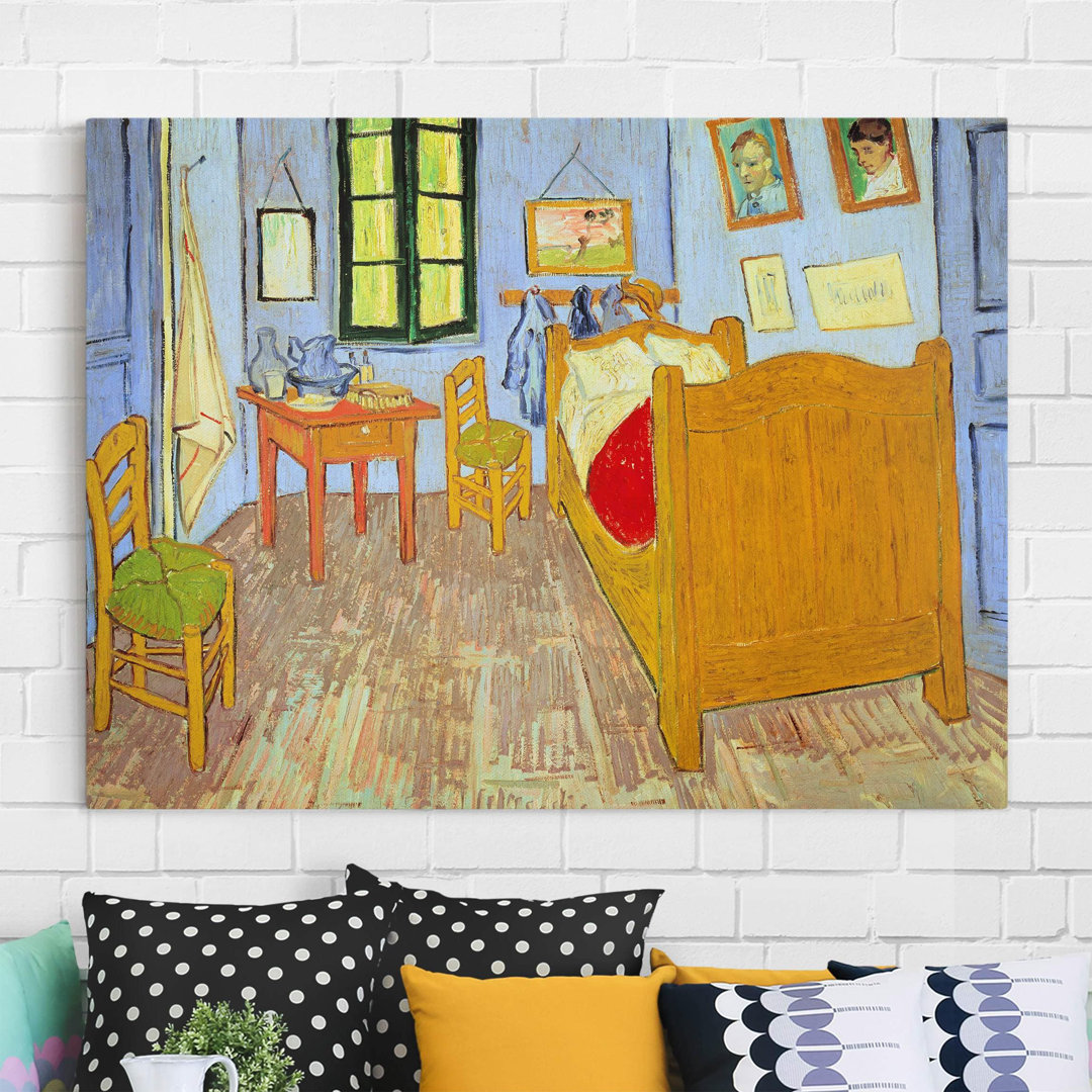 Leinwandbild Van Goghs Schlafzimmer in Arles von Vincent Van Gogh