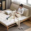 Canapé-lit convertible 2 places en microfibre de chêne naturel 62,99 "-129863116