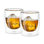 OGGI 2 - Piece 10oz. Glass Whiskey Glass Glassware Set