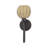Summervine 1 Light Bronze Single Sconce-121436195