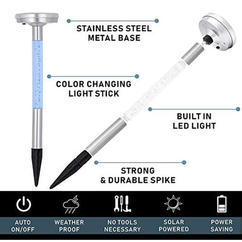 Polished Low Voltage Battery Powered Integrated LED Pathway Light Pack