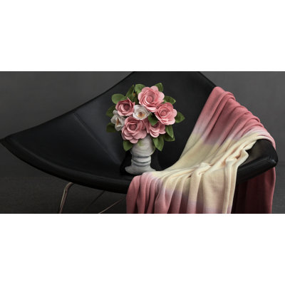 Accent Pillow Simulation Applique Pillow Embroidered Cushion Decorative Flowerpot Throw Pillow