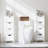 Narrow White Bathroom Floor Cabinet With 4 Drawers, Space-Saving Vertical Design For Small Spaces And Modern Decor