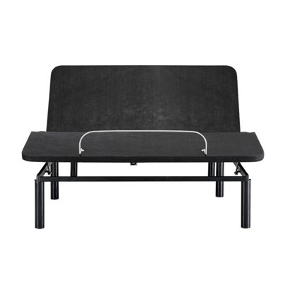Base de lit électrique réglable avec télécommande sans fil - idéale pour les personnes âgées, soulagement de la douleur, inclinaison de la tête et des pieds pour les maux de dos