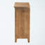 Commode décorative à 3 tiroirs Hintz en bois fini chêne moyen, H 30,95 po x l 29,77 po x P 13,24 po