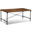 Michael Rectangular Wood Top Dining Table
