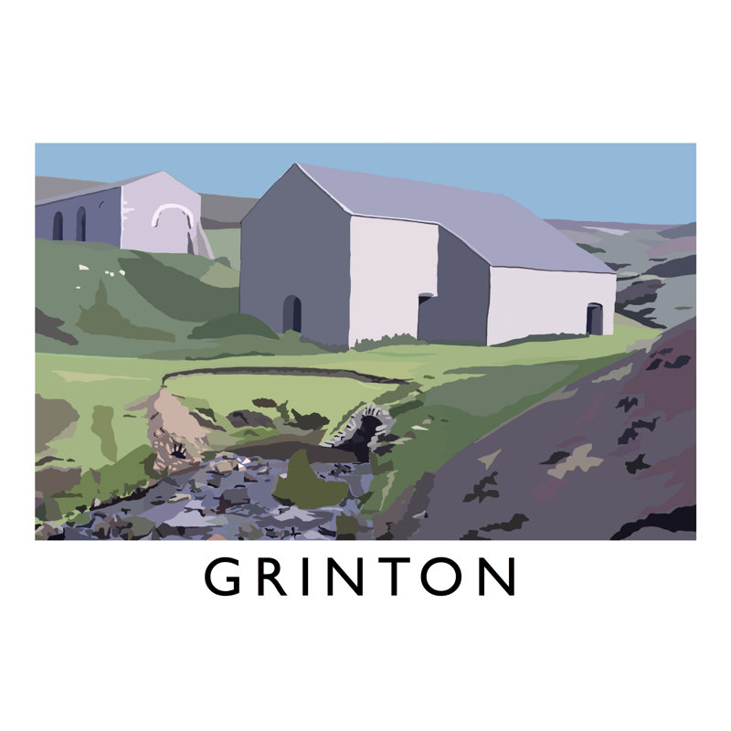 Grinton by Richard O'Neil - Print, 30 cm H x 40 cm W x 1 cm D, No Frame