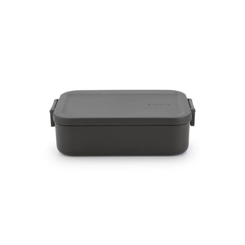 Brabantia Make & Take Lunch Box, Medium, Dark Gray