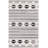 Sudip Hand Tufted Wool/Cotton Geometric Rug in Gray/Ivory-74559590