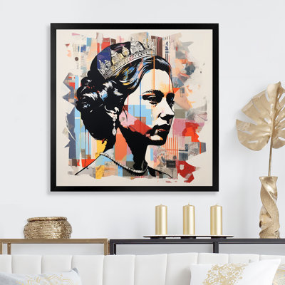 Queen Elizabeth S Magazine Collage I - célébrité, art mural