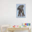 «Baby Elephant - Blue» par Angelika Parker - impression d'art graphique-52533302-52533303-52533318