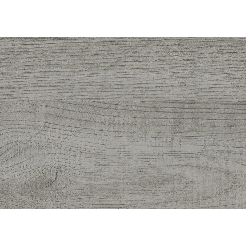 Table d'appoint, en forme de C, bout, côté, collation, salon, chambre à coucher, stratifié gris, métal noir, contemporain, moderne