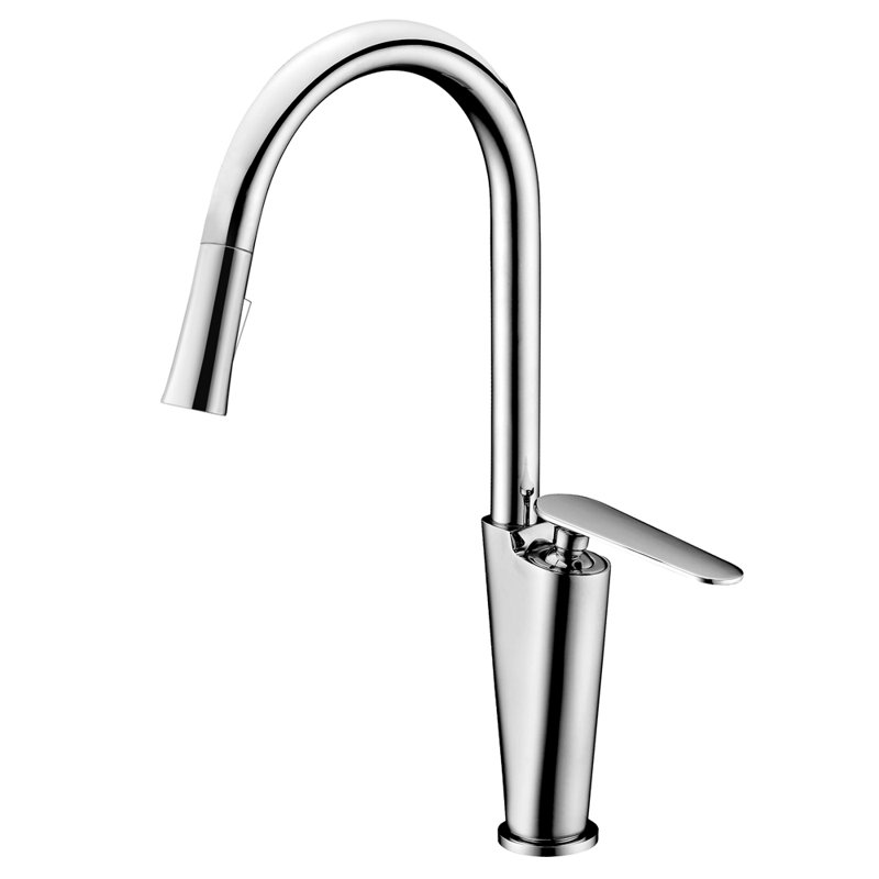 Dawn USA Pull Down Kitchen Faucet, Chrome