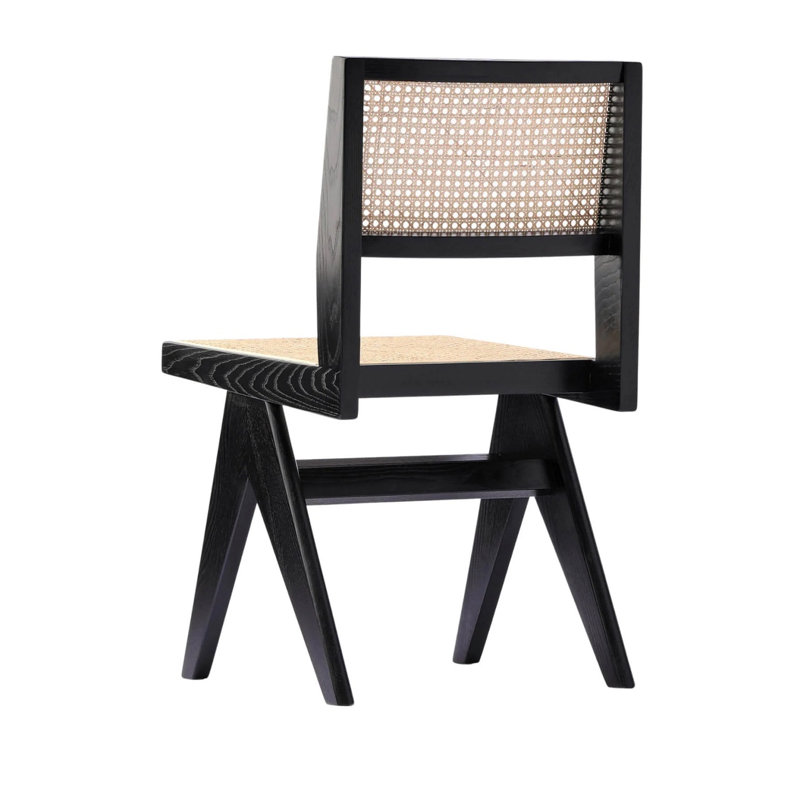 Chaise d'appoint Aminatou, Noir