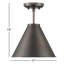 Plafonnier semi-encastré Dimson-1009672188