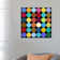 Modern Art- Dots Nine Colors by 5by5collective - Wrapped Canvas Print