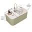Bathroom Vanity With Sink, Wall-Mounted Floating Bathroom Storage Cabinet With Drawer, Pre-Assembled-1059577945