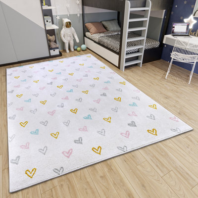Adventures Children White Rug