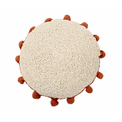 Circle Throw Pillow Cover & Insert