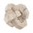  Usko Gorda Small Crackle Travertine Knot, Ivory/Tan-107086716