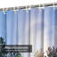 Winter Snow Forest Christmas Landscape Shower Curtain with 12 Hooks-482250512