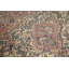 Tapis de la zone en laine rouge/ivoire 15 pi 6 po x 26 pi 6 po one-of-kind à la main noué la des années 1920 kerman Coad