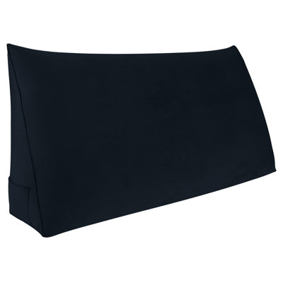 Coussin de tête de lit en velours gonflable