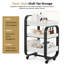 84.6cm H x 50cm W Utility Cart with Wheels-926297078