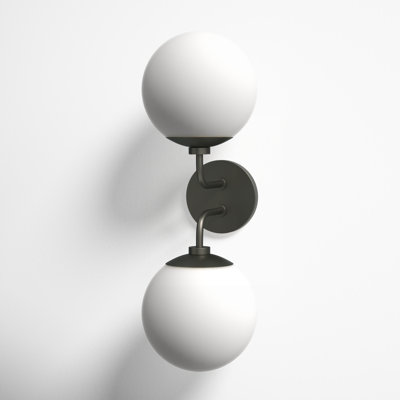 Luna Steel Armed Sconce