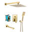 Robinet de baignoire et de douche avec valve brute